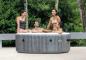 Preview: Steinbach Whirlpool Ø 196 x 71 cm PureSpa Greywood Deluxe